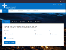 Tablet Screenshot of andretours.pt